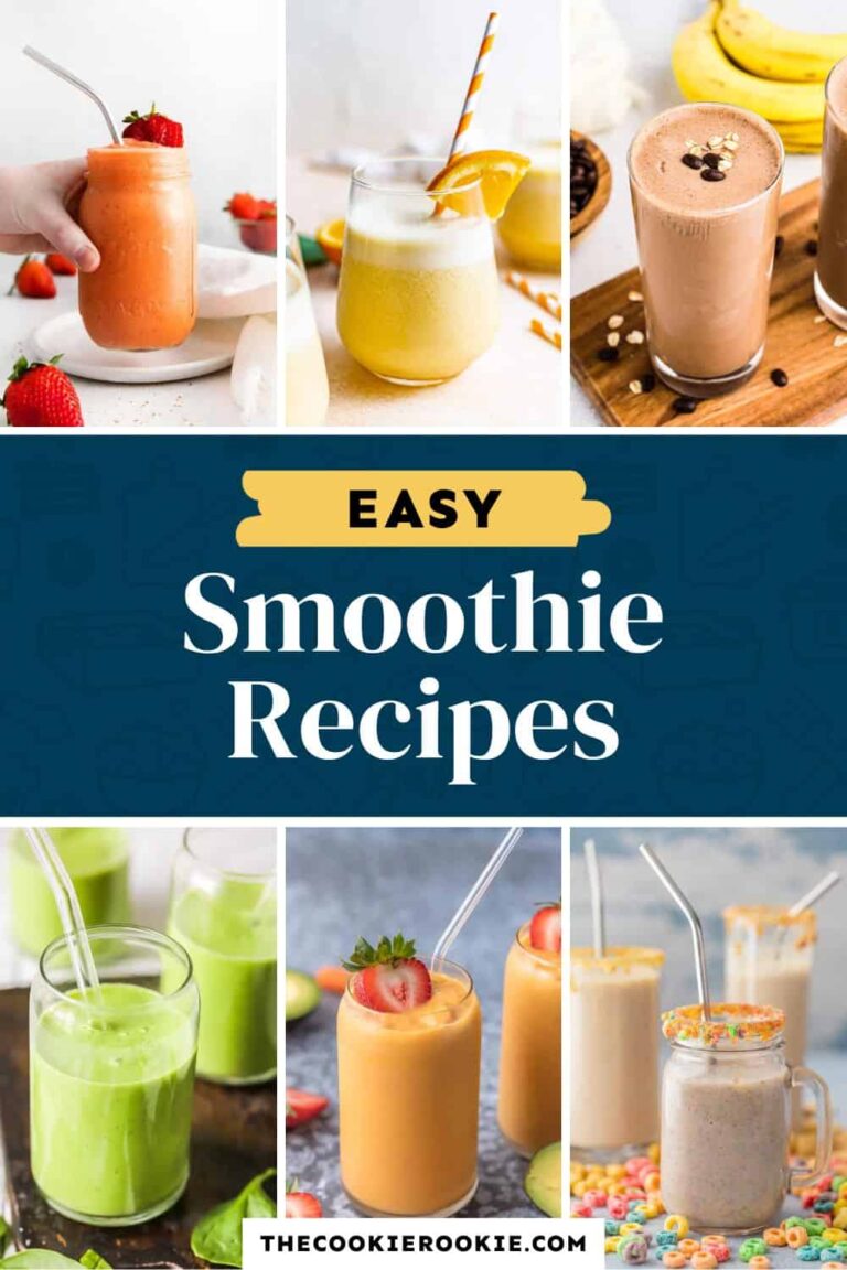 Ricette facili per frullati – The Cookie Rookie®