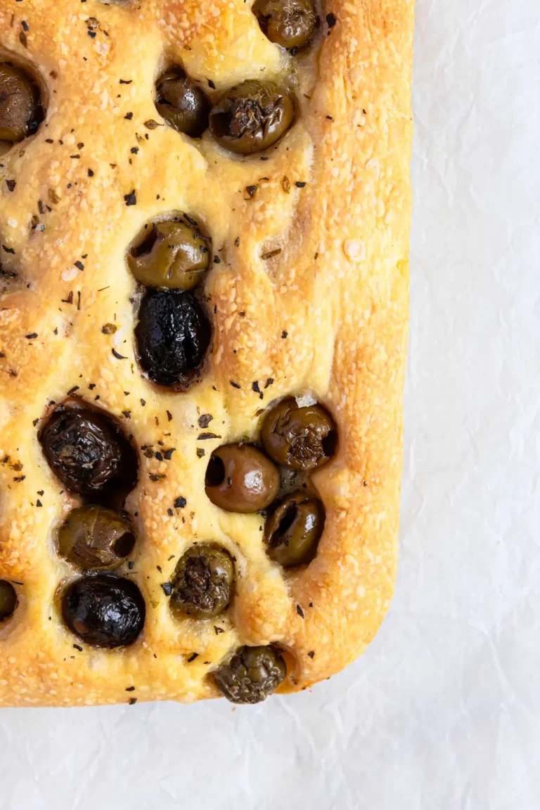 Ricetta facile della focaccia alle olive