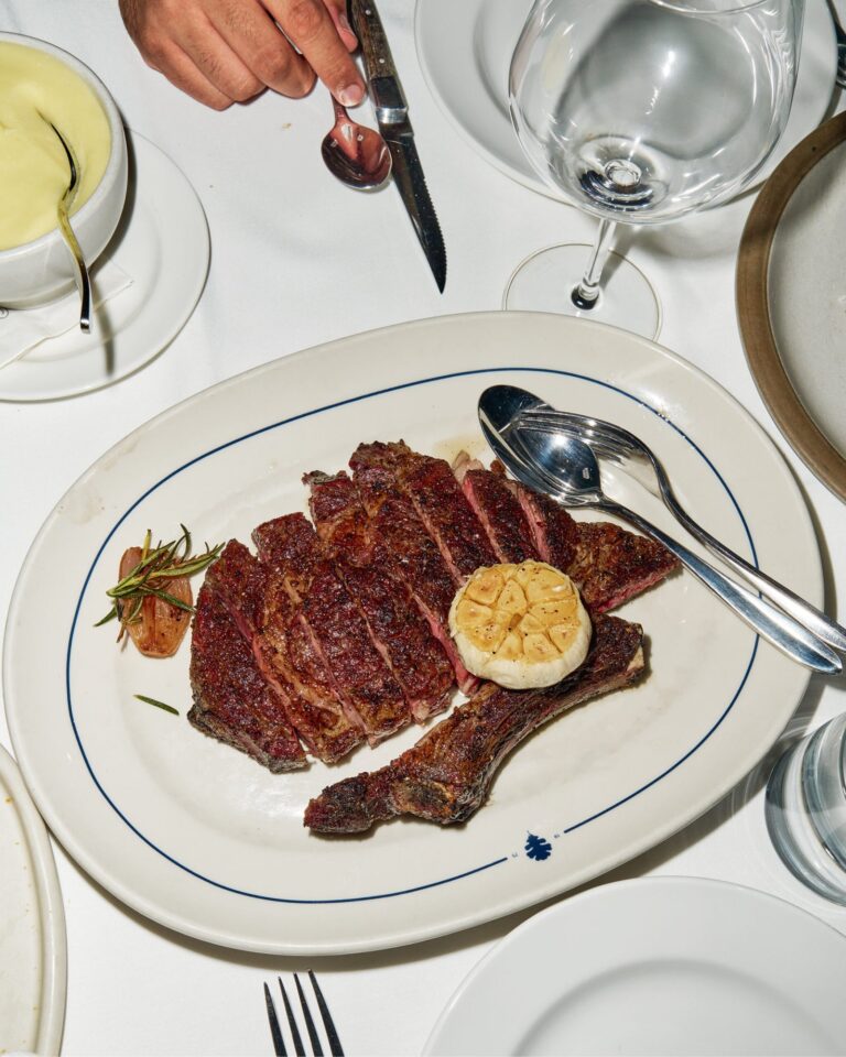 Rib Eye Con Aglio Arrosto