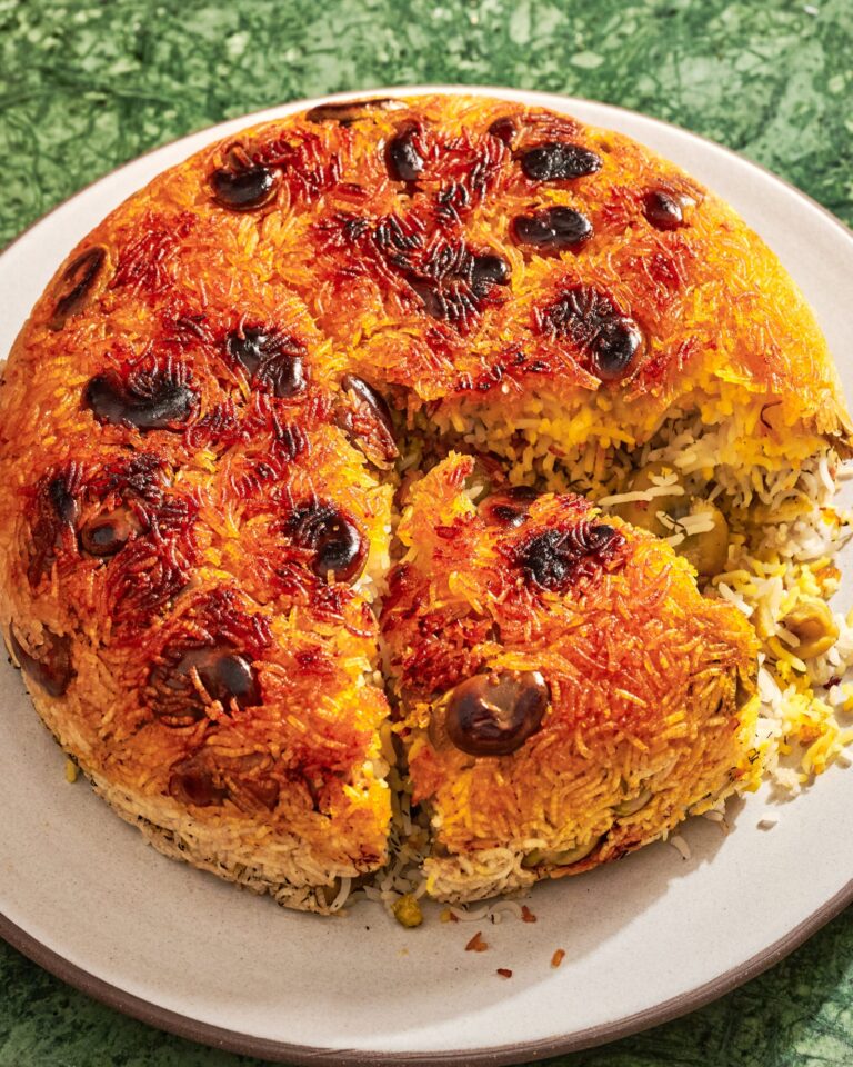 Baghali Polo (riso persiano con aneto e fave)