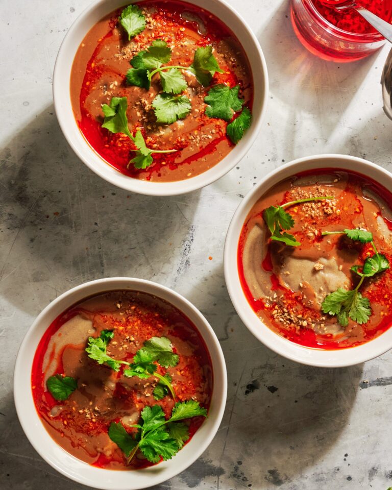 Ricetta Mian Cha (porridge di miglio con pasta di sesamo)