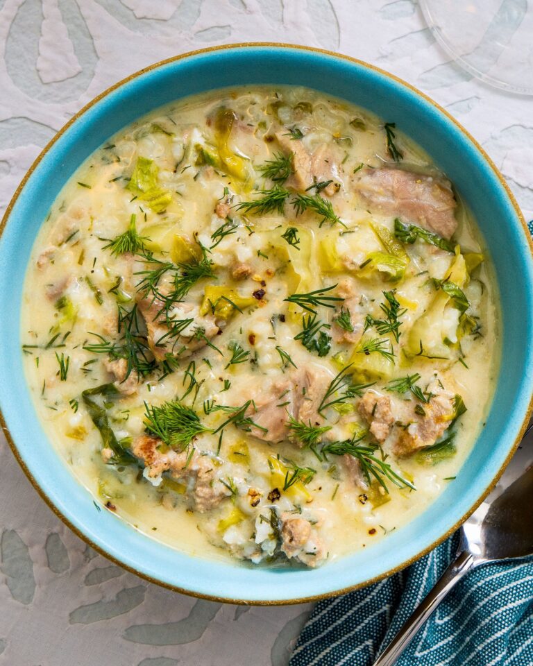 Magiritsa (zuppa di Pasqua greca)