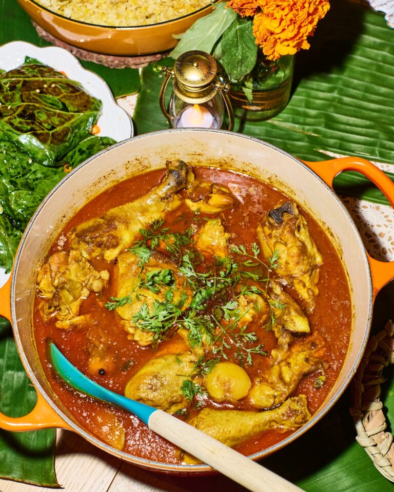 Ricetta Murgir Jhol (stufato di pollo bengalese)