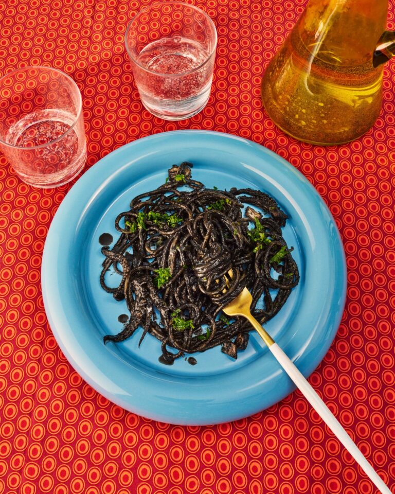 Spaghetti al nero di seppia